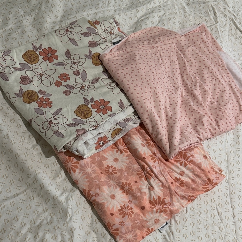 Copper Pearl Baby Girl Swaddle Bundle